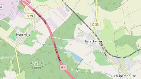 Carte de localisation de l'évènement