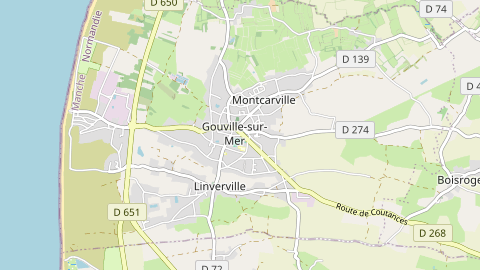 Carte de localisation de l'évènement