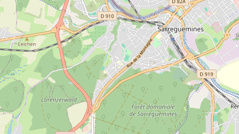 Carte de localisation de l'évènement