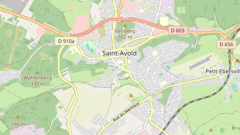 Carte de localisation de l'évènement