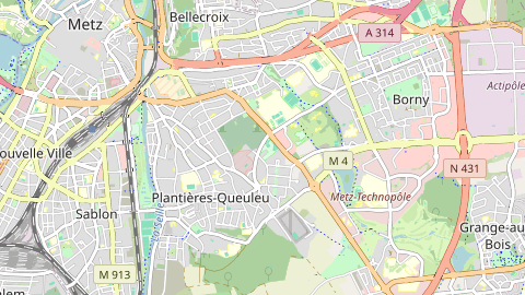 Carte de localisation de l'évènement