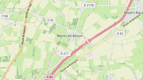 Carte de localisation de l'évènement