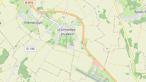 Carte de localisation de l'évènement