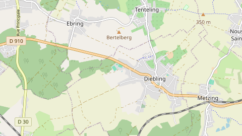 Carte de localisation de l'évènement