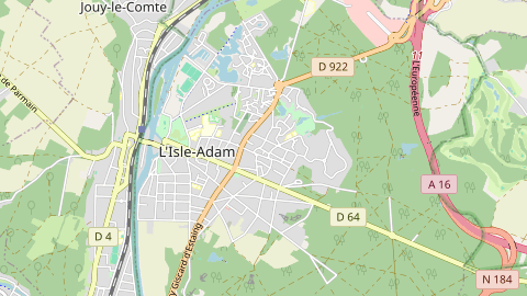 Carte de localisation de l'évènement