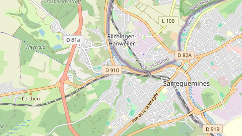 Carte de localisation de l'évènement