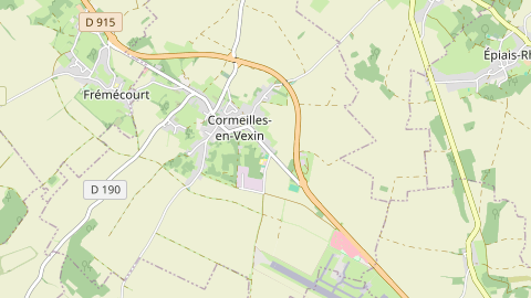 Carte de localisation de l'évènement