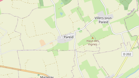 Carte de localisation de l'évènement