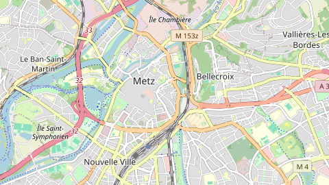 Carte de localisation de l'évènement