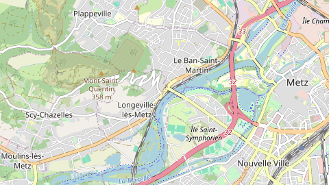 Carte de localisation de l'évènement