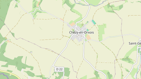 Carte de localisation de l'évènement