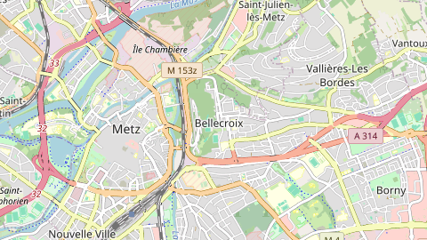 Carte de localisation de l'évènement