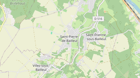 Carte de localisation de l'évènement