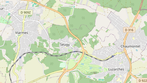 Carte de localisation de l'évènement