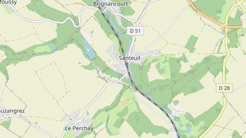 Carte de localisation de l'évènement