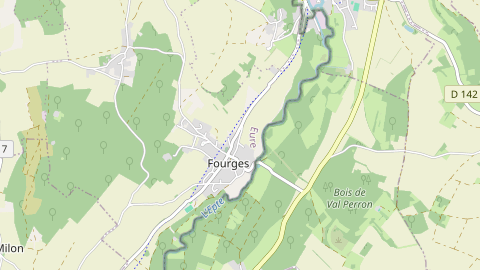 Carte de localisation de l'évènement