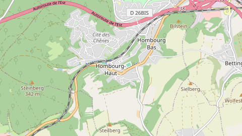 Carte de localisation de l'évènement