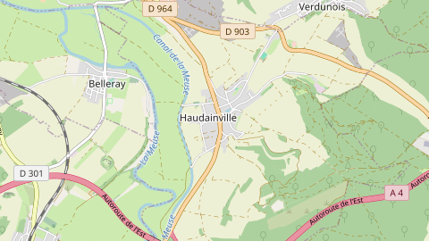 Carte de localisation de l'évènement