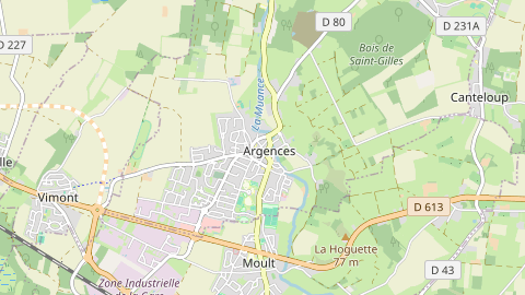 Carte de localisation de l'évènement