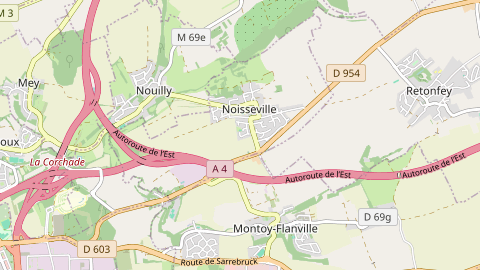Carte de localisation de l'évènement