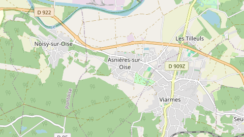 Carte de localisation de l'évènement