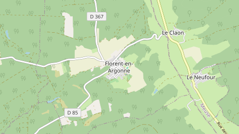 Carte de localisation de l'évènement