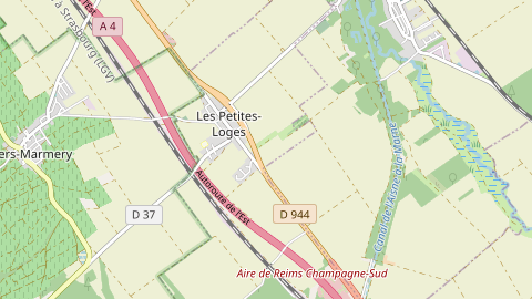 Carte de localisation de l'évènement