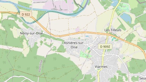 Carte de localisation de l'évènement