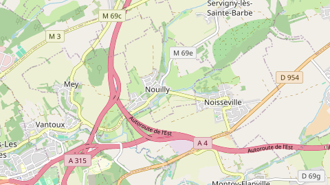 Carte de localisation de l'évènement
