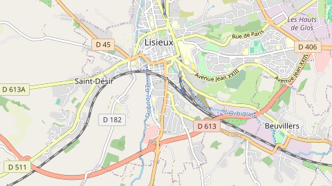 Carte de localisation de l'évènement