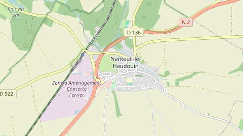 Carte de localisation de l'évènement