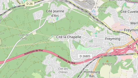 Carte de localisation de l'évènement