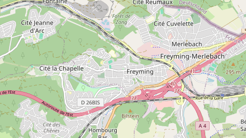 Carte de localisation de l'évènement
