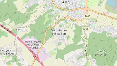 Carte de localisation de l'évènement