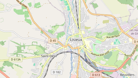 Carte de localisation de l'évènement