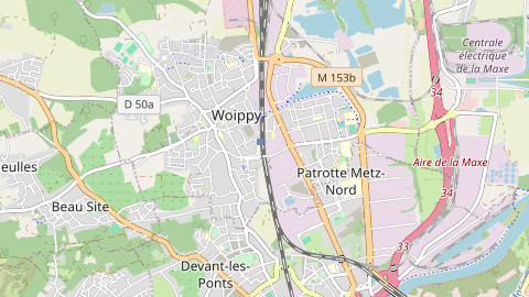 Carte de localisation de l'évènement