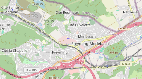 Carte de localisation de l'évènement