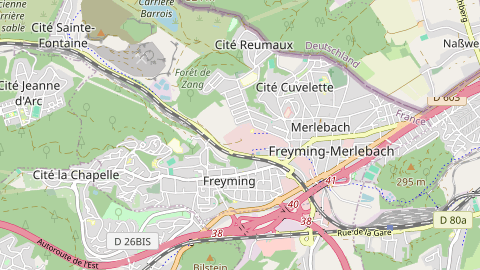 Carte de localisation de l'évènement