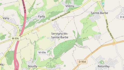 Carte de localisation de l'évènement