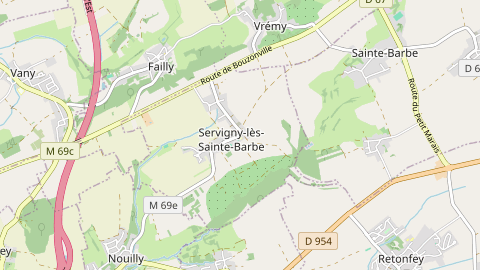 Carte de localisation de l'évènement