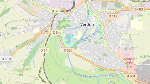 Carte de localisation de l'évènement