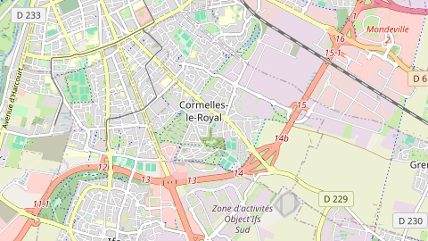 Carte de localisation de l'évènement