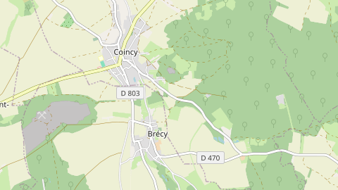 Carte de localisation de l'évènement