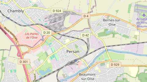 Carte de localisation de l'évènement