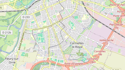 Carte de localisation de l'évènement
