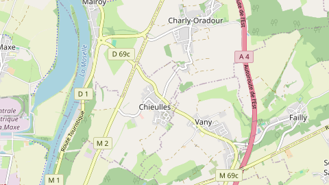 Carte de localisation de l'évènement