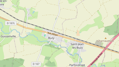 Carte de localisation de l'évènement