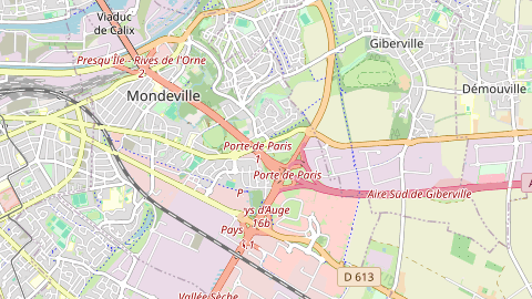 Carte de localisation de l'évènement