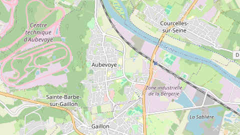 Carte de localisation de l'évènement