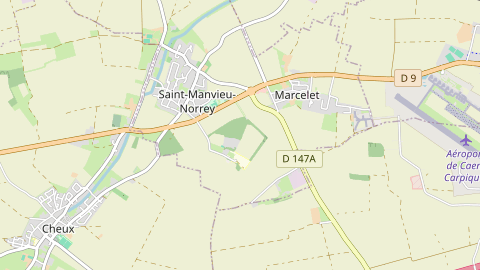 Carte de localisation de l'évènement